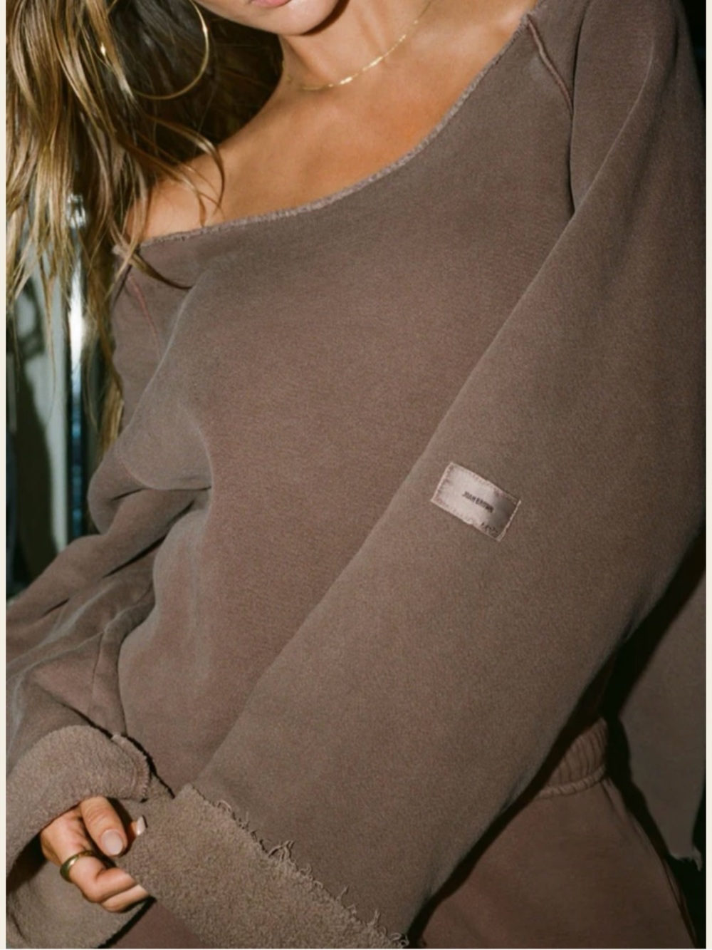 Joah Brown slouchy sweatshirt! Cross listed on Mercari bc my prices are lower! - Picture 3 of 6